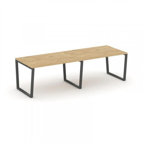 Style Project Стол переговорный SN-6T2.SPRG-014.3 Акация Лорка/Металл Антрацит 3160*980*750 фото 22