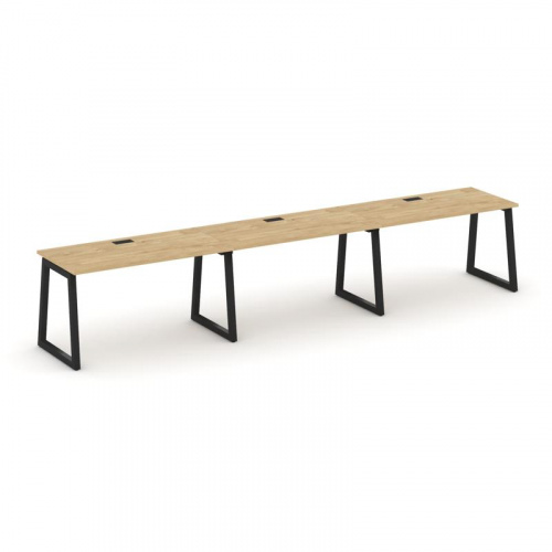 Style Project Рабочая станция 1 сторон. SN-5T1.ORS-053 Акация Лорка/Металл Антрацит/Заглушка Пластик Style Project Рабочая станция 1 сторон. SN-5T1.ORS-053 Акация Лорка/Металл Антрацит/Заглушка Пластик