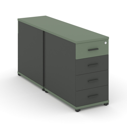 Тумба двухсторонняя опорная/приставная Concept CN.DTGO-002 фото 2