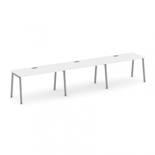 Style Project Рабочая станция 1 сторон. SN-4A.ORS-042 Белый/Металл Антрацит 3540*700*750