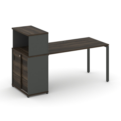 Стол офисный с опорным шкафом-купе Concept CN.SP-238