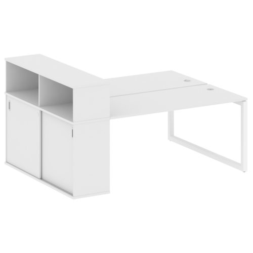 Бенч-система с шкафом-купе на О-обр. м/к Metal System Quattro 50БО.РС-СШК-2.4 фото 5 Бенч-система с шкафом-купе на О-обр. м/к Metal System Quattro 50БО.РС-СШК-2.4 фото 5