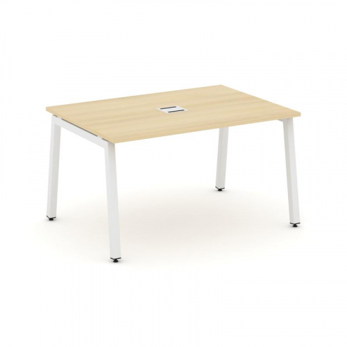 Style Project Стол переговорный SN-5A.SPRG-002 Акация Лорка/Металл Белый 1180*980*750 фото 28