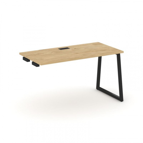 Style Project Стол-приставка к опор. элем. SN-4T1.OPRS-022 Акация Лорка/Металл Антрацит/Заглушка Пла