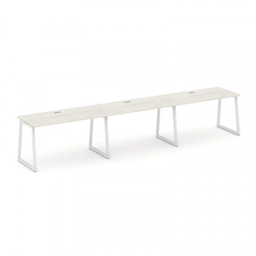 Style Project Рабочая станция 1 сторон. SN-4T1.ORS-044 Акация Лорка/Металл Антрацит/Заглушка Пластик фото 18