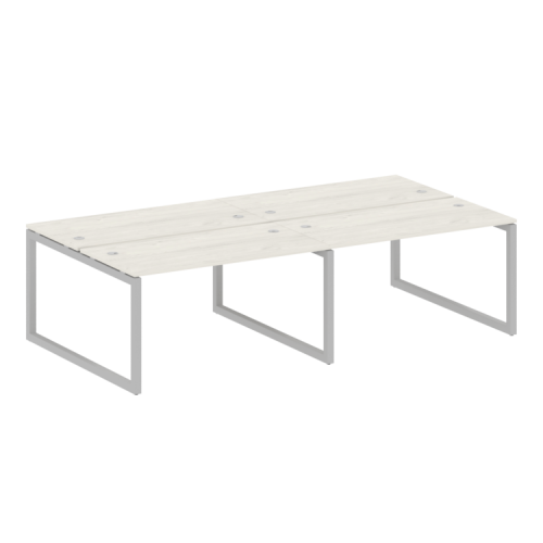 Бенч-система на 4 места на О-обр. м/к Metal System Quattro 50БО.СМ-4.3  фото 5