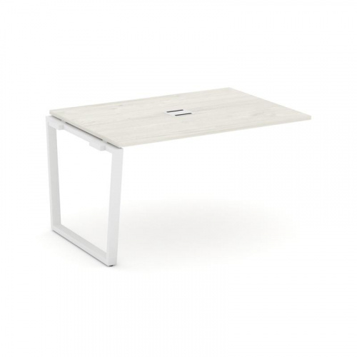 Style Project Проходной наб. элем. перег. стола SN-6T2.NSPRG-002 Акация Лорка/Металл Антрацит/Заглуш фото 13