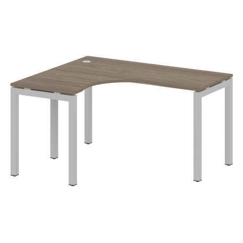 Стол криволинейный левый на П-обр. м/к Metal System Quattro 50БП.СА-3 (L) фото 2 Стол криволинейный левый на П-обр. м/к Metal System Quattro 50БП.СА-3 (L) фото 2