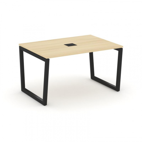 Style Project Стол переговорный SN-5T2.SPRG-004 Акация Лорка/Металл Антрацит/Заглушка Металл Антраци фото 7