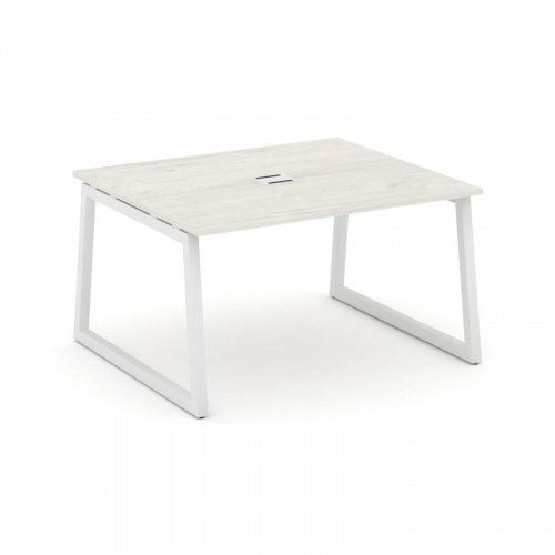 Style Project Стол переговорный SN-5T1.SPRG-032 Акация Лорка/Металл Антрацит/Заглушка Металл Антраци фото 14