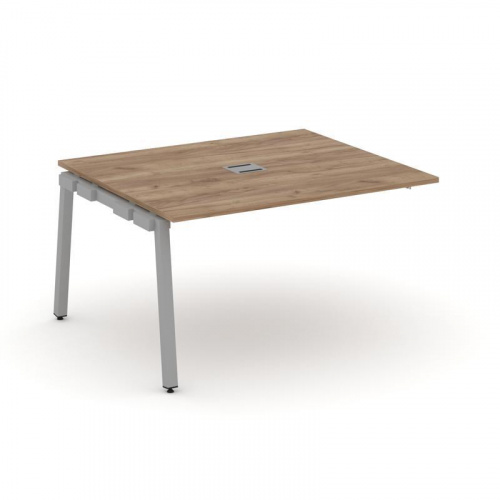 Style Project Проходной наб. элем. перег. стола SN-5A.NSPRG-032 Вяз Благородный/Металл Белый 1180*11 фото 15