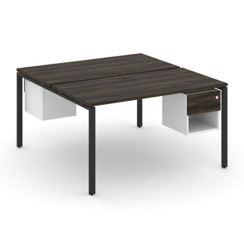 Бенч-система на 2 места с подвесными тумбами Concept CN.DRS-119 фото 9