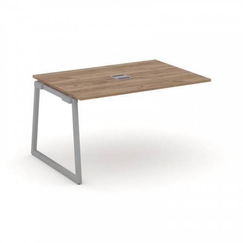 Style Project Проходной наб. элем. перег. стола SN-4T1.NSPRG-004 Акация Лорка/Металл Антрацит/Заглуш фото 9