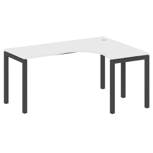 Стол криволинейный правый на П-обр. м/к Metal System Quattro 50БП.СА-4 (R) фото 13 Стол криволинейный правый на П-обр. м/к Metal System Quattro 50БП.СА-4 (R) фото 13