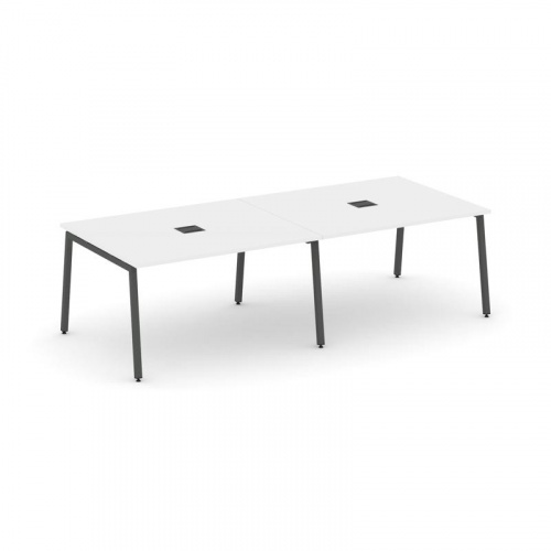 Style Project Стол переговорный SN-4A.SPRG-042 Белый/Металл Антрацит 2360*1180*750 фото 28