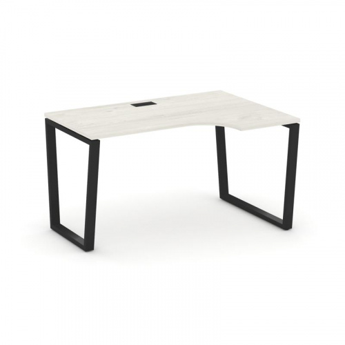 Style Project Стол рабочий эргоном. SN-6T2.SPA-021(R) Акация Лорка/Металл Антрацит/Заглушка Пластик фото 9 Style Project Стол рабочий эргоном. SN-6T2.SPA-021(R) Акация Лорка/Металл Антрацит/Заглушка Пластик фото 9