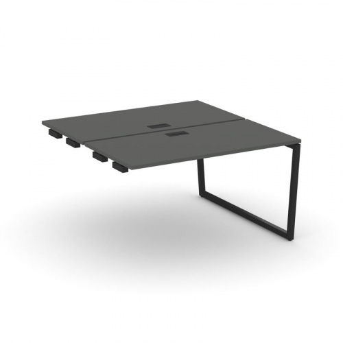 Style Project Стол-приставка к опор. элем. SN-4T2.DPRS-001 Акация Лорка/Металл Антрацит/Заглушка Пла фото 9