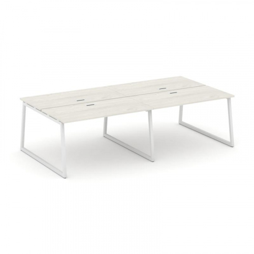 Style Project Рабочая станция 2-х сторон. SN-4T1.DRS-032 Акация Лорка/Металл Антрацит/Заглушка Пласт фото 18