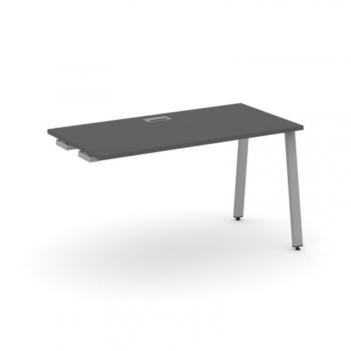 Style Project Стол-приставка к опор. элем. SN-6A.OPRS-013 Дуб Табак/Металл Белый 1380*700*750 фото 8