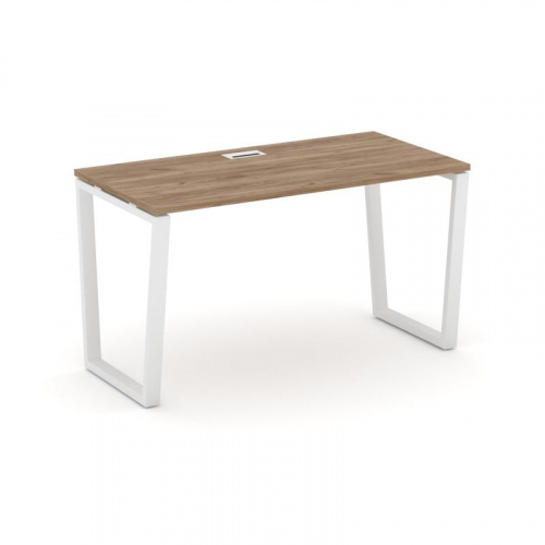 Style Project Стол письменный SN-6T2.SP-024 Акация Лорка/Металл Антрацит/Заглушка Пластик Черный 158 фото 11