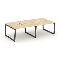 Style Project Рабочая станция 2-х сторон. SN-5T2.DRS-053 Акация Лорка/Металл Антрацит/Заглушка Пласт