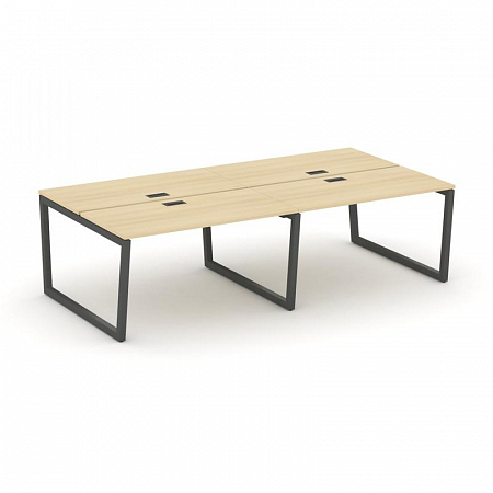 Style Project Рабочая станция 2-х сторон. SN-5T2.DRS-034 Акация Лорка/Металл Антрацит/Заглушка Пласт