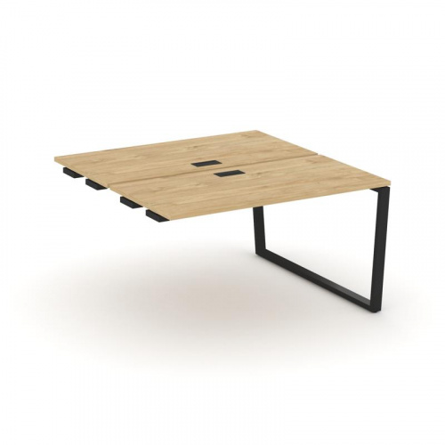 Style Project Стол-приставка к опор. элем. SN-6T2.DPRS-004 Акация Лорка/Металл Антрацит/Заглушка Пла