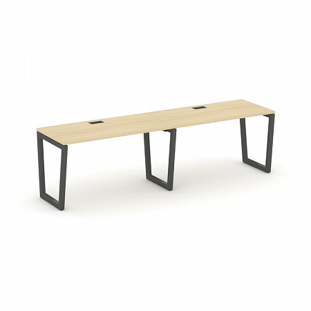 Style Project Рабочая станция 1 сторон. SN-5T2.ORS-003 Акация Лорка/Металл Антрацит/Заглушка Пластик