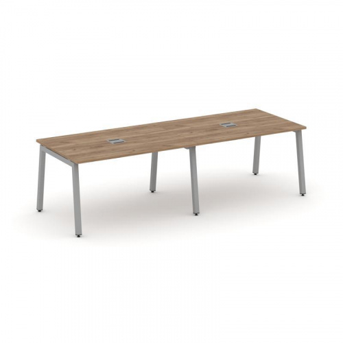 Style Project Стол переговорный SN-5A.SPRG-011 Акация Лорка/Металл Антрацит 1960*980*750 фото 6