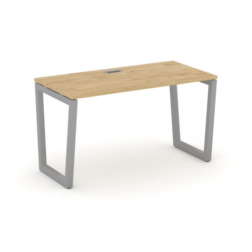 Style Project Стол письменный SN-5T2.SP-014 Акация Лорка/Металл Антрацит/Заглушка Пластик Черный 158 фото 2