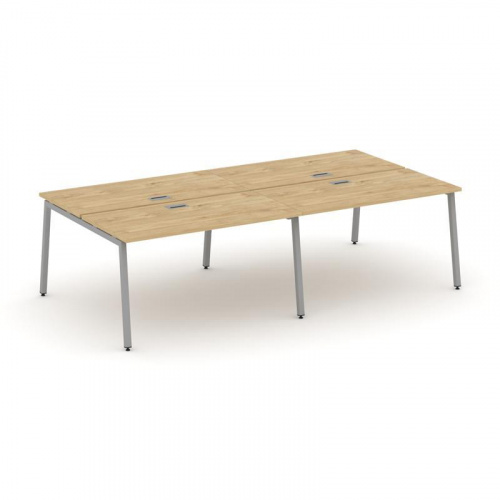 Style Project Рабочая станция 2-х сторон. SN-4A.DRS-033 Дуб Табак/Металл Белый 2760*1232*750 фото 12