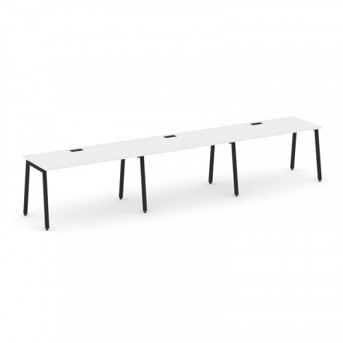 Style Project Рабочая станция 1 сторон. SN-4A.ORS-042 Белый/Металл Антрацит 3540*700*750 фото 12