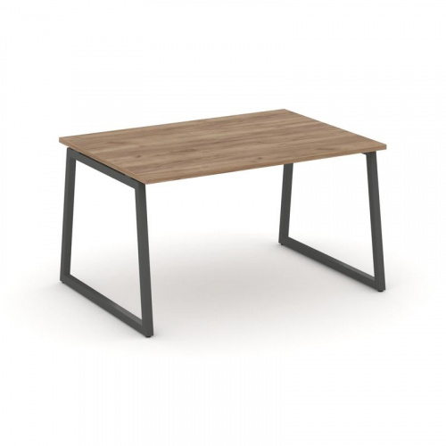 Style Project Стол переговорный SN-4T1.SPRG-001.3 Акация Лорка/Металл Антрацит 980*980*750 фото 23