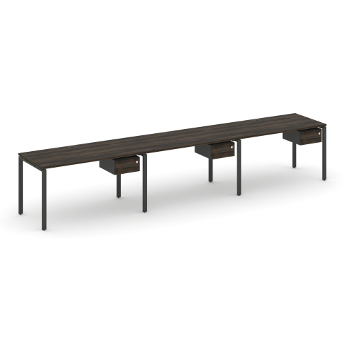 Бенч-система на 3 места с подвесными тумбами Concept CN.ORS-130 фото 3