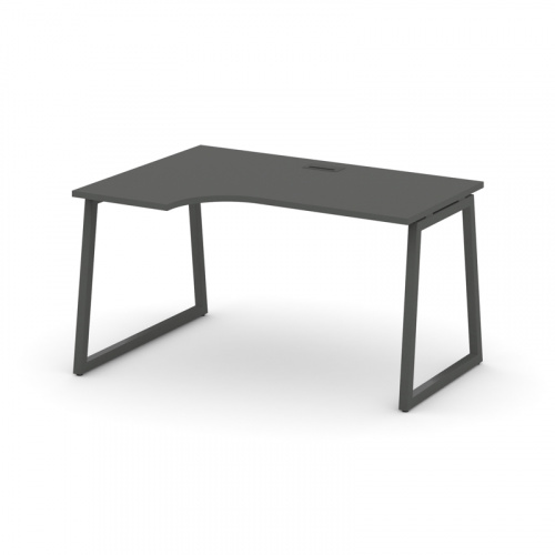 Style Project Стол рабочий эргоном. SN-4T1.SPA-012(L) Акация Лорка/Металл Антрацит/Заглушка Пластик фото 14 Style Project Стол рабочий эргоном. SN-4T1.SPA-012(L) Акация Лорка/Металл Антрацит/Заглушка Пластик фото 14
