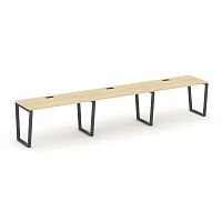 Style Project Рабочая станция 1 сторон. SN-6T2.ORS-051 Акация Лорка/Металл Антрацит/Заглушка Пластик