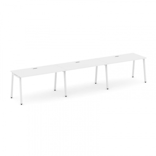 Style Project Рабочая станция 1 сторон. SN-4A.ORS-042 Белый/Металл Антрацит 3540*700*750 фото 21