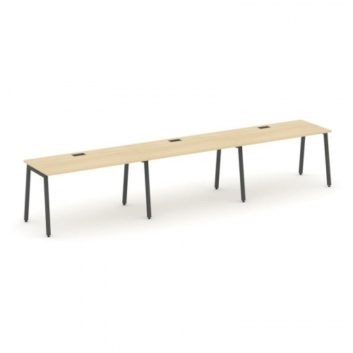 Style Project Рабочая станция 1 сторон. SN-4A.ORS-042 Белый/Металл Антрацит 3540*700*750 фото 19