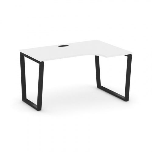 Style Project Стол рабочий эргоном. SN-6T2.SPA-021(R) Акация Лорка/Металл Антрацит/Заглушка Пластик фото 6 Style Project Стол рабочий эргоном. SN-6T2.SPA-021(R) Акация Лорка/Металл Антрацит/Заглушка Пластик фото 6