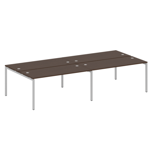 Бенч-система на 4 места на П-обр. м/к Metal System Quattro 40БП.СМ-4.4  фото 12