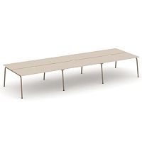 Бенч-система на 6 мест Estetica ES.D.RS-6.4-VK