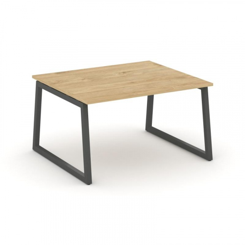 Style Project Стол переговорный SN-5T1.SPRG-032.3 Акация Лорка/Металл Антрацит 1180*1180*750 фото 7