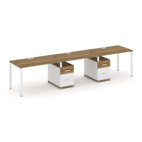 Бенч-система на 3 места с 2 опорными тумбами Concept CN.ORS-338 фото 8