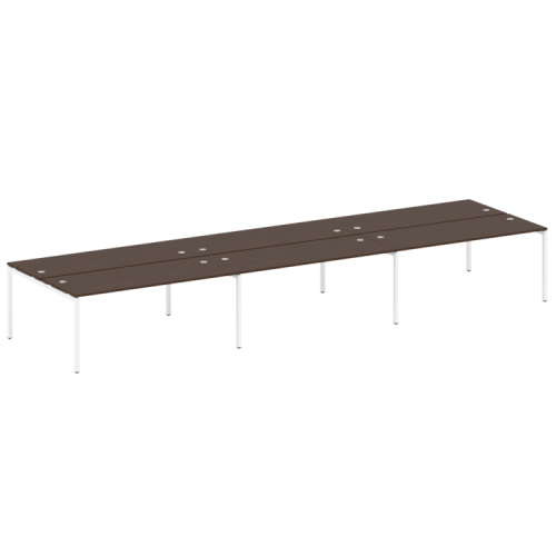 Бенч-система на 6 рабочих мест на П-обр. м/к Metal System Quattro 40БП.СМ-6.5 фото 5