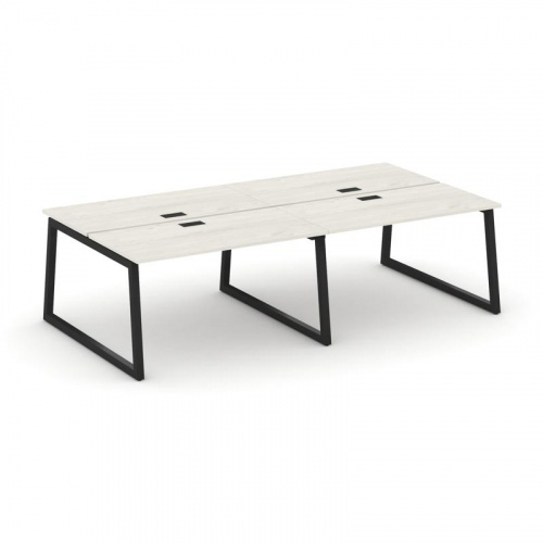 Style Project Рабочая станция 2-х сторон. SN-5T1.DRS-032 Акация Лорка/Металл Антрацит/Заглушка Пласт фото 4