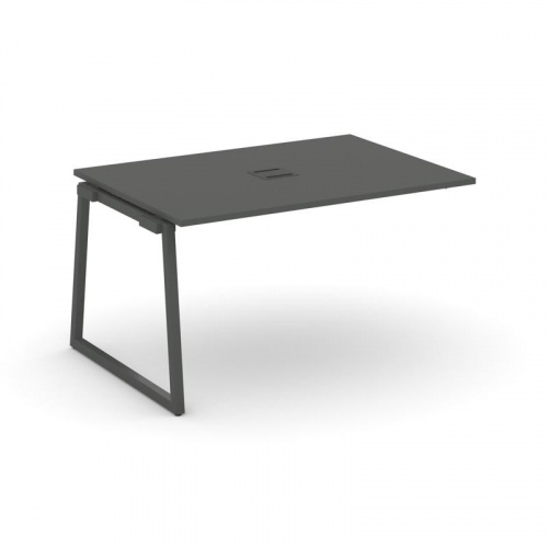 Style Project Проходной наб. элем. перег. стола SN-4T1.NSPRG-004 Акация Лорка/Металл Антрацит/Заглуш фото 27