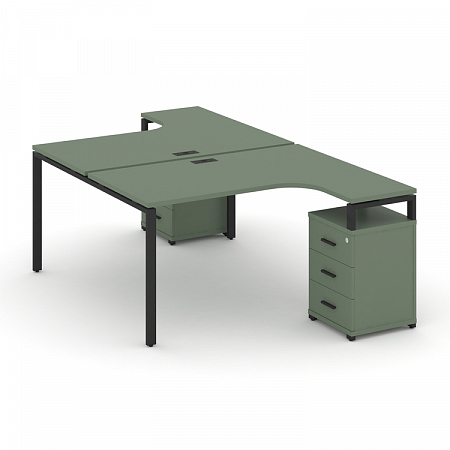 Бенч-система с 2 опорными тумбами Concept CN.DSA-306