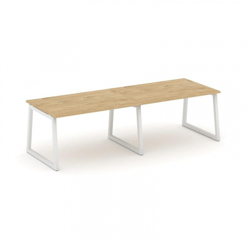 Style Project Стол переговорный SN-5T1.SPRG-012.3 Акация Лорка/Металл Антрацит 2360*980*750 фото 3