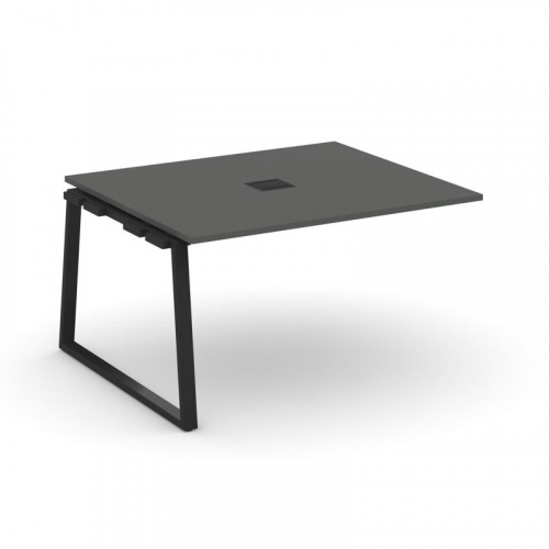 Style Project Проходной наб. элем. перег. стола SN-6T1.NSPRG-033 Акация Лорка/Металл Антрацит/Заглуш фото 9