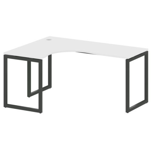 Стол криволинейный левый на О-обр. м/к Metal System Quattro 40БО.СА-4 (L) фото 7 Стол криволинейный левый на О-обр. м/к Metal System Quattro 40БО.СА-4 (L) фото 7